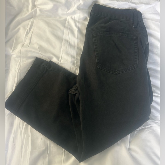 Eddie Bauer charcoal gray Relaxed Fit Capri Cropped Jeans Women’s Size 4 - Picture 5 of 12